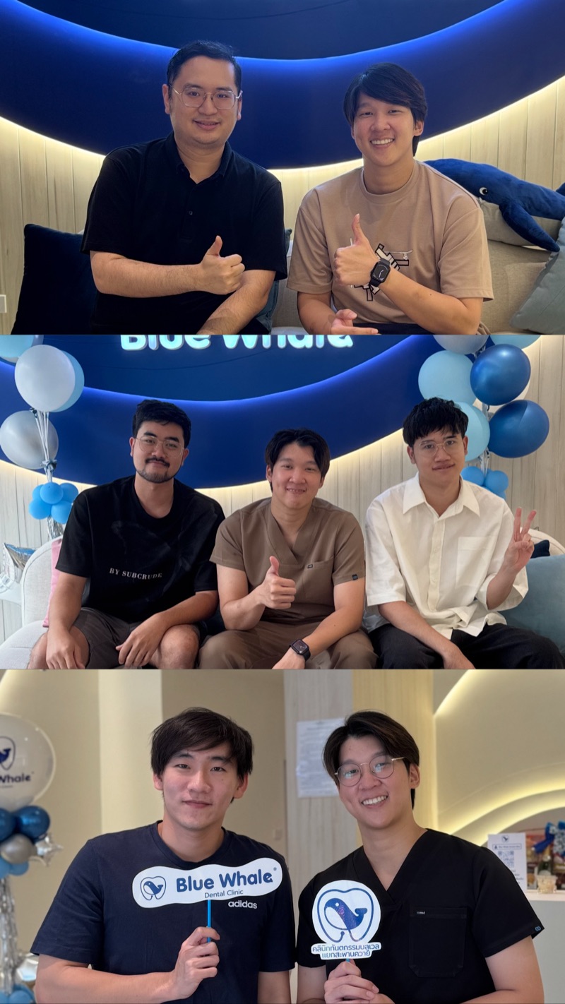 รวมภาพคุณหมอ Blue Whale กับคนไข้หลังรับบริการ ชุดที่ 2