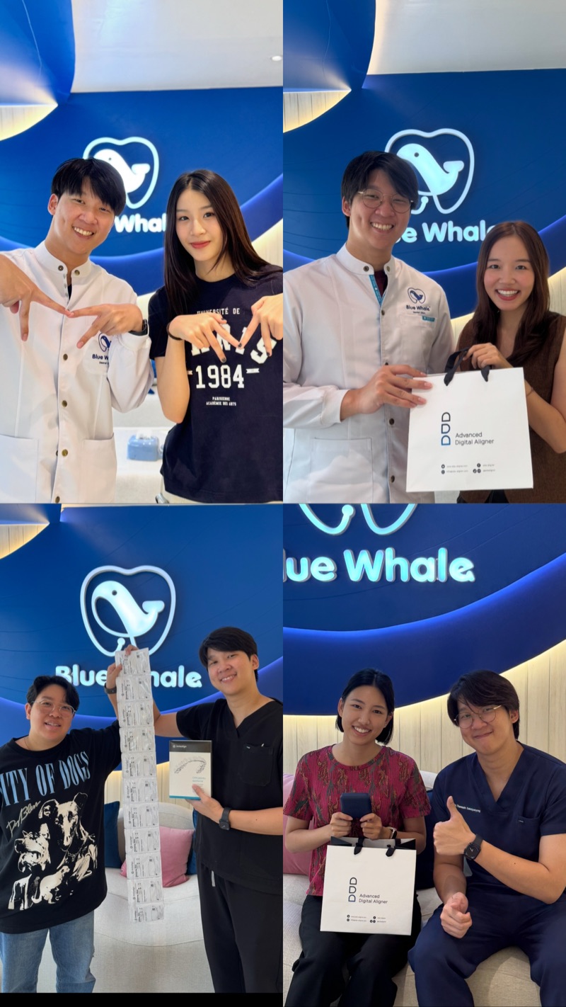 รวมภาพคุณหมอ Blue Whale กับคนไข้หลังรับบริการ ชุดที่ 3
