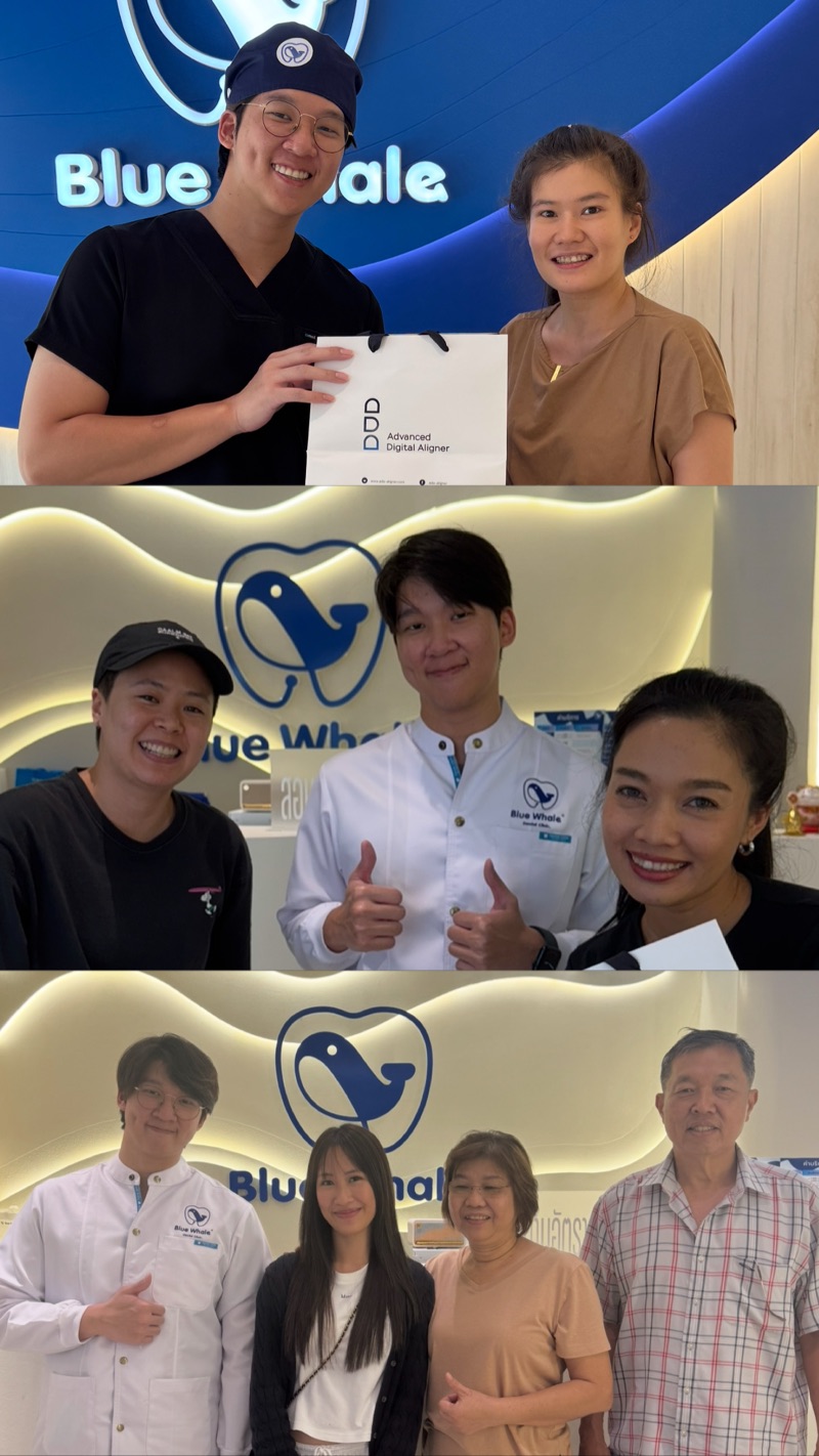 รวมภาพคุณหมอ Blue Whale กับคนไข้หลังรับบริการ ชุดที่ 4